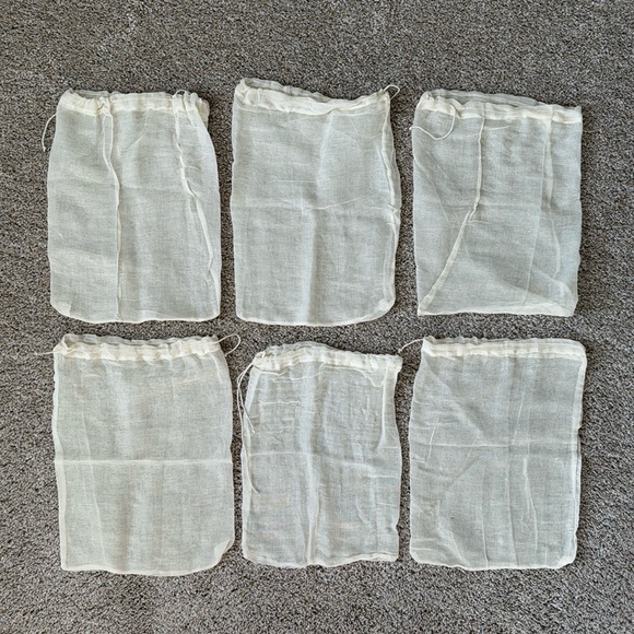 Reusable Drawstring Bags (6) - Picture 1 of 4